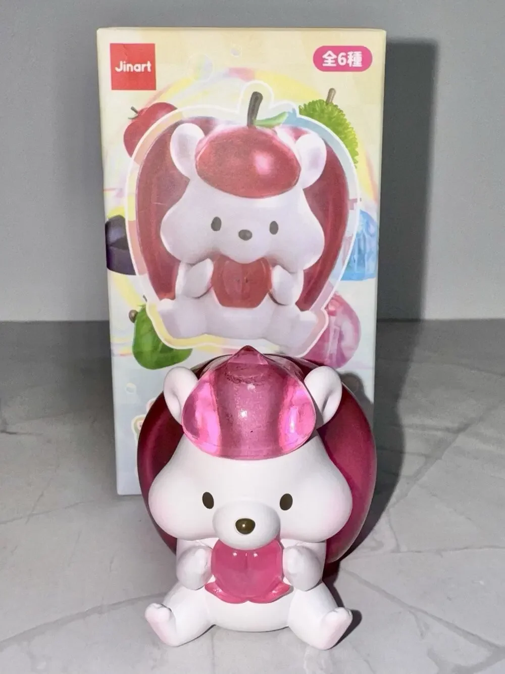 Jinart Fruit Hedgehog Generation 3 Series Blind Box Gift Confirmed Peach